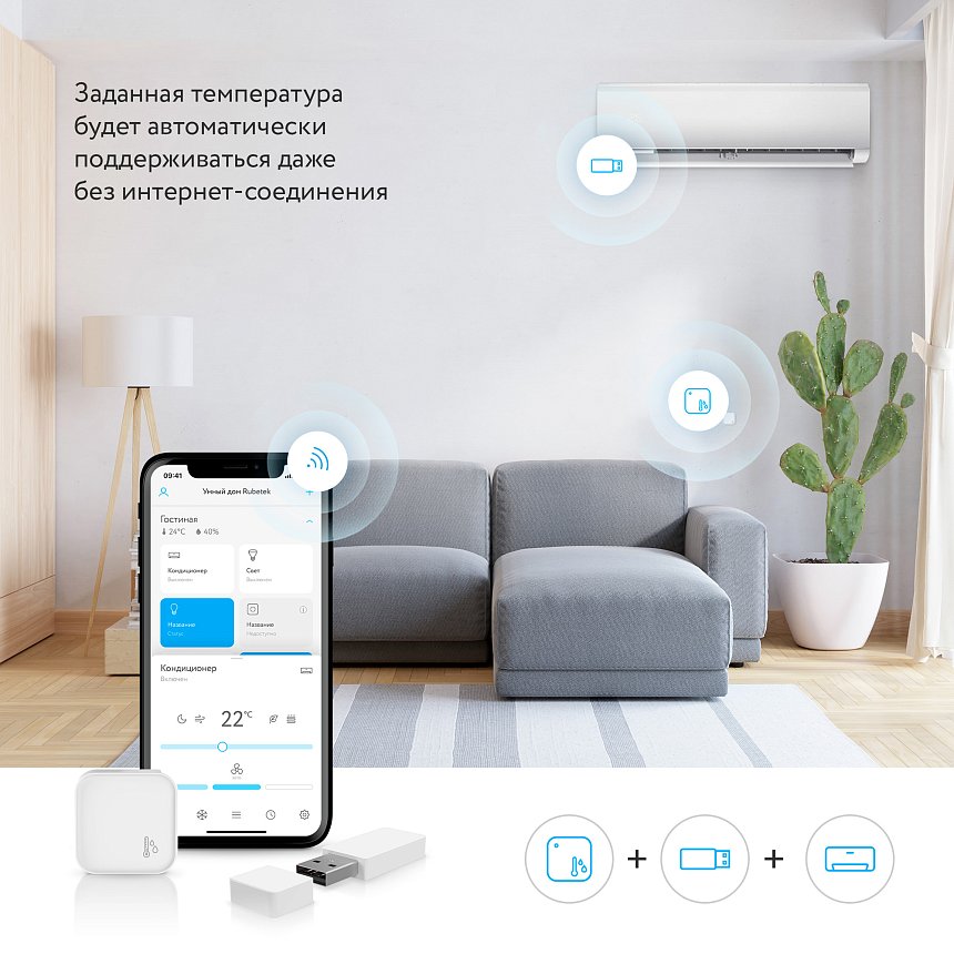 Датчик температуры и влажности 868 МГц