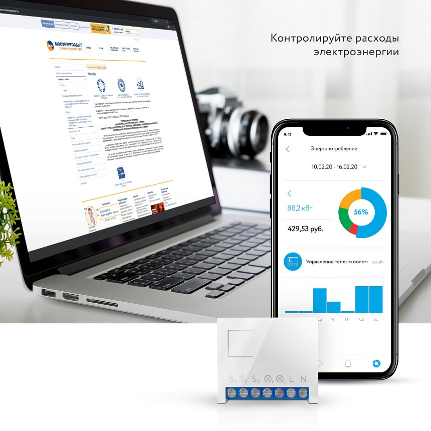 Двухканальный Блок управления 868 МГц
