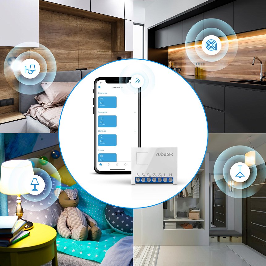 Двухканальный Блок управления 868 МГц